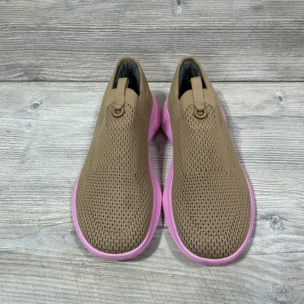 Allbirds TD Tree Dasher Relay Shoes Sneakers Walking Brown Pink Men's Size 10 US